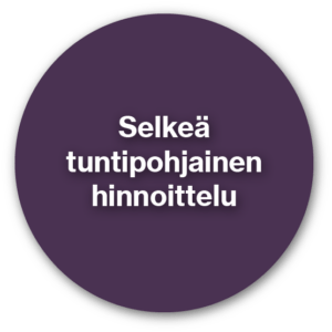 selkeä taloushallinon palveluiden hinnoittelu